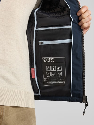 NAUTGÅRD Steppjacke mit Stehkragen und Reißverschlusstaschen Marine 7
