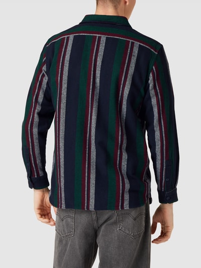 Levi's® Vrijetijdsoverhemd met streeppatroon Donkergroen gemêleerd - 5