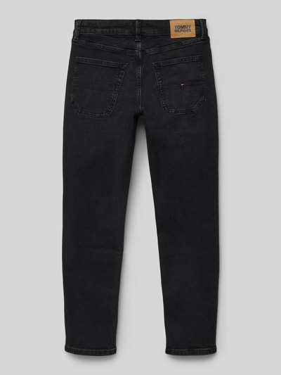 Tommy Hilfiger Teens Straight Fit Jeans im 5-Pocket-Design Black 3