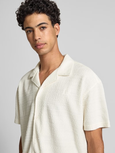 Redefined Rebel Relaxed Fit Freizeithemd mit Baumwoll-Anteil Modell 'HAROLD' Offwhite 3