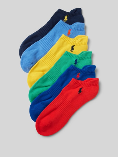 Polo Ralph Lauren Underwear Sneakersocken mit Logo-Stitching im 6er-Pack Modell 'SOLIDS' Gelb 1