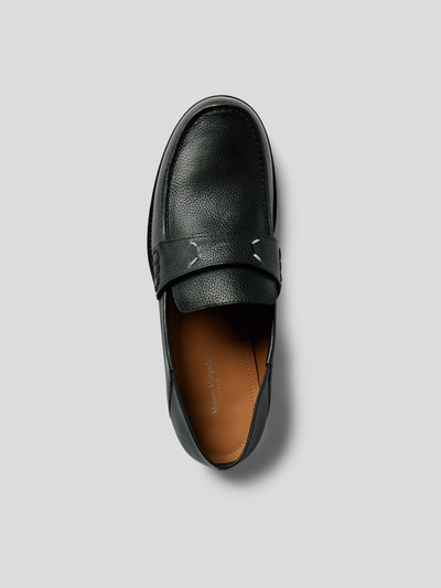 Maison Margiela Loafer aus Leder Black 6