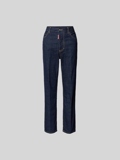 Dsquared2 Straight Fit Jeans mit Label-Detail Marine 2