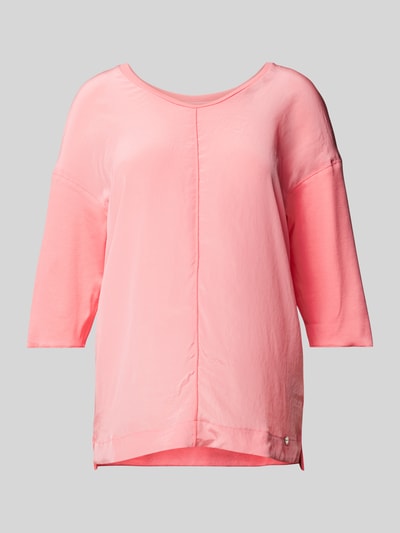 Marc Cain Regular Fit Blusenshirt mit überschnittenen Schultern Pink 2