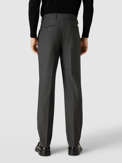 Pierre Cardin Pantalon met persplooien, model 'Ryan' Middengrijs - 5