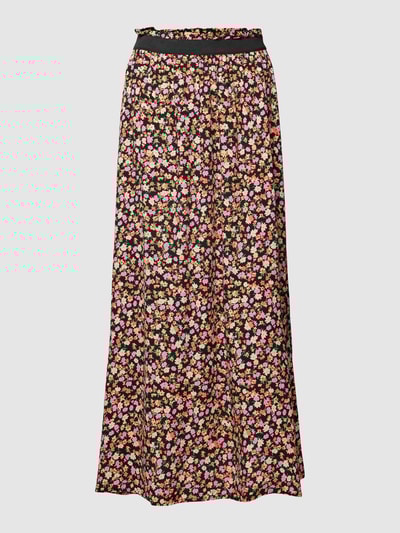 Tom Tailor Denim Maxirock mit elastischem Bund Pink 2