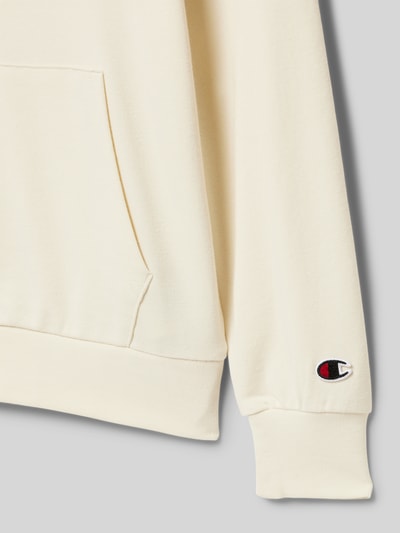 CHAMPION Hoodie mit Kapuze Ecru 2