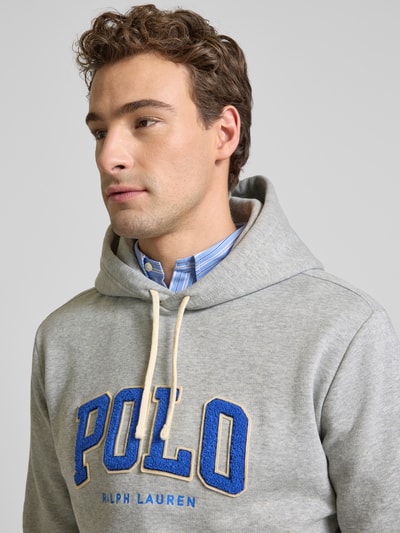 Polo Ralph Lauren Hoodie mit Kapuze Hellgrau 3