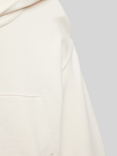 Tom Tailor Cropped Hoodie aus reiner Baumwolle Offwhite 2