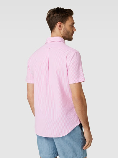 Polo Ralph Lauren Vrijetijdsoverhemd met streepmotief en button-downkraag Roze - 5