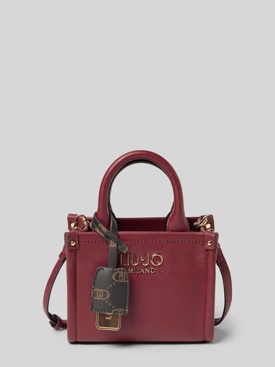 Liu Jo White Tote Bag in Leder-Optik Bordeaux 2