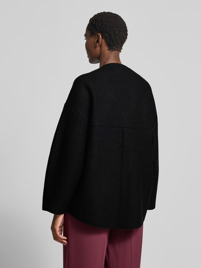 Lanius Wolljacke mit Rundhalsausschnitt Black 5