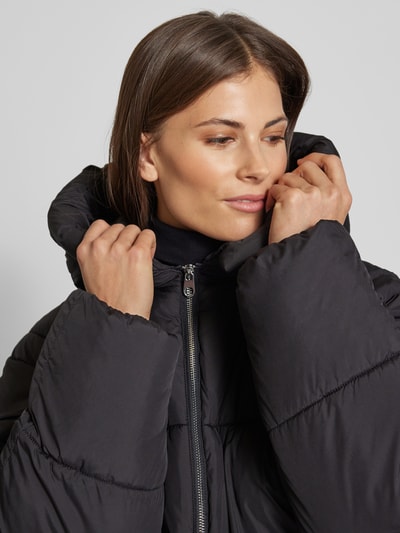 Jake*s Casual Steppjacke mit Kapuze Black 3