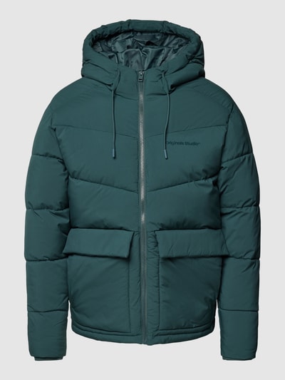 Jack & Jones Steppjacke mit durchgehendem Reißverschluss Dunkelgruen 2