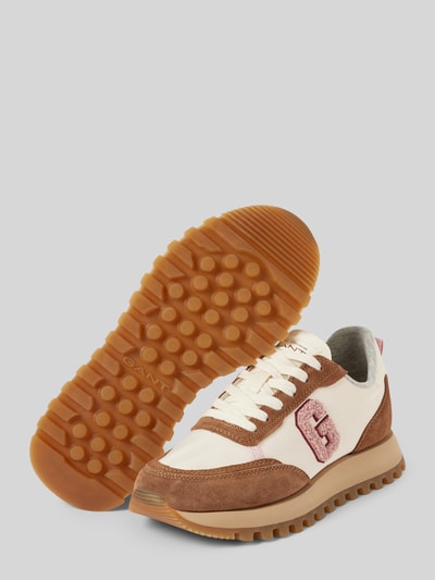 Gant Sneakers met labeldetails, model 'CAFFAY' Beige - 4