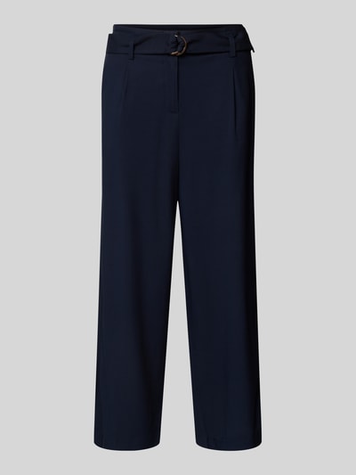 Christian Berg Woman Culotte mit Eingrifftaschen und Gürtel Dunkelblau 2