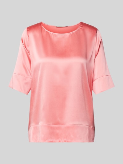 (The Mercer) N.Y. Regular Fit Blusenshirt mit Rundhalsausschnitt Pink 2