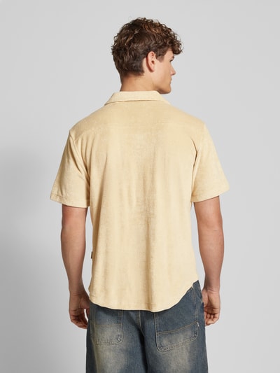 Blend Regular fit vrijetijdsoverhemd met resortkraag, model 'EUGEN' Zand - 5