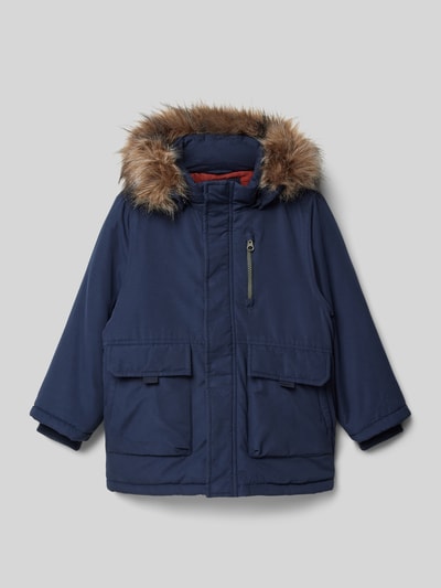 Name It Parka mit Pattentaschen Modell 'MASTER05' Marine 1