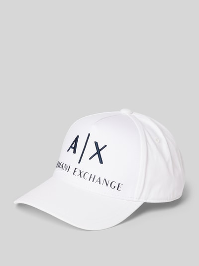 ARMANI EXCHANGE Baseballpet met labeldetail Wit - 1