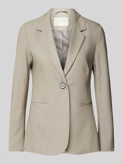 Kaffe Blazer mit Leistentaschen Modell 'SAKURA' Taupe 1