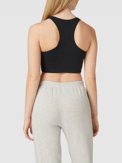 New Balance Crop Top mit Label-Print Black 5