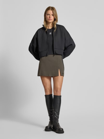 adidas Originals Minirok met labelstitching Middengrijs - 1