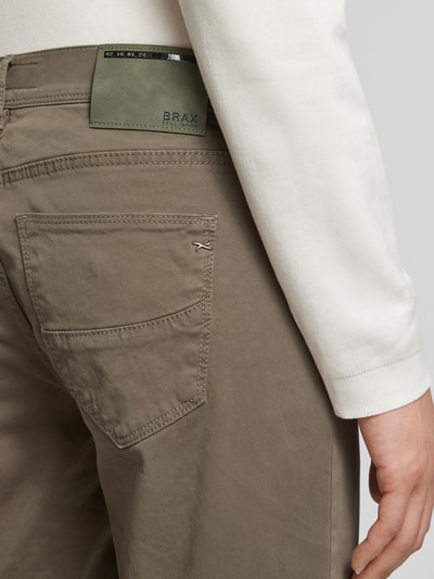 Brax Hose mit Gesäßtaschen Modell 'CADIZ' Khaki 3