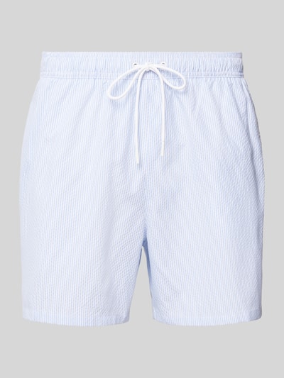 Tommy Hilfiger Badehose mit elastischem Bund Hellblau 1