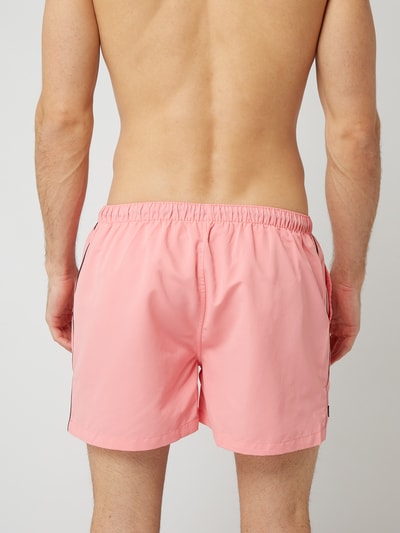 Ellesse Badeshorts mit Kontrastpaspeln Pink 4