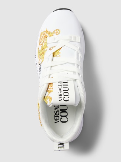 Versace Jeans Couture Sneaker mit Label-Print Modell 'FONDO' Weiss 3