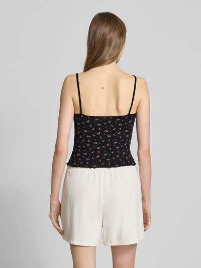 Review Tanktop met vierkante hals Zwart - 5