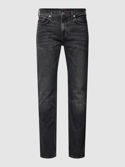 Tommy Hilfiger Jeansy o kroju slim fit z 5 kieszeniami model ‘Denton’ Ciemnoszary 2