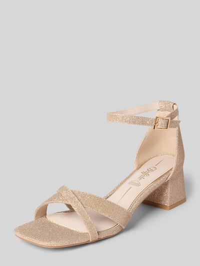 Buffalo Sandalette mit Blockabsatz Modell 'CARRIE' Rose 1