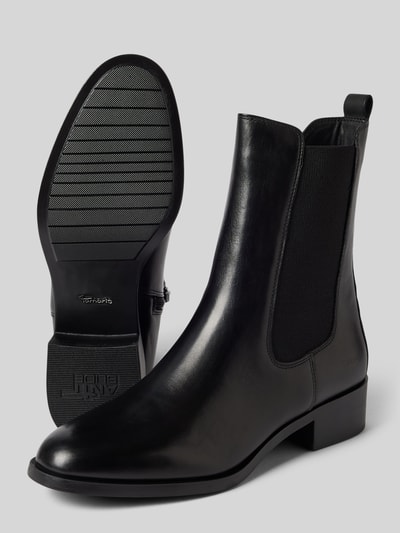 Tamaris Chelsea boots met treklus Zwart - 4