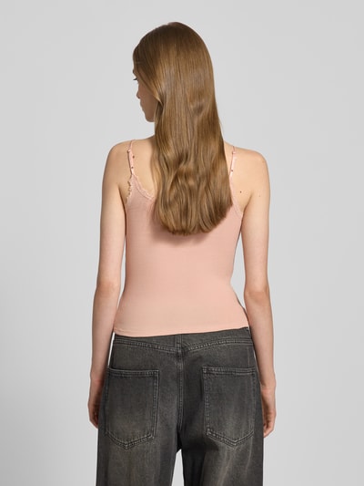 Review Trägertop in Ripp-Optik Altrosa 5