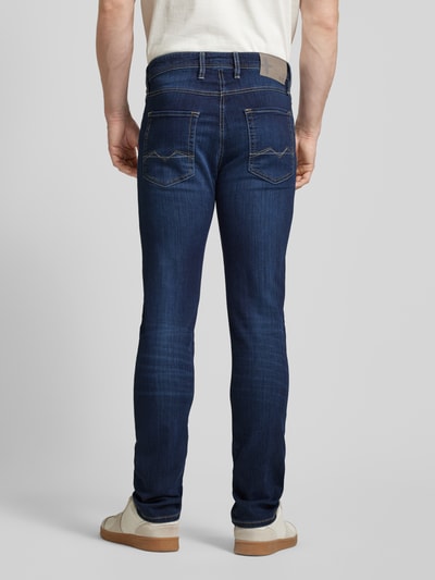 MAC Jeans in 5-pocketmodel, model 'ARNE' Donkerblauw - 5