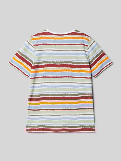 s.Oliver RED LABEL T-shirt o kroju regular fit z czystej bawełny Biały 3