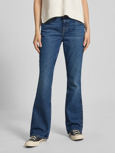 Guess Jeans Bootcut jeans met labeldetail Jeansblauw - 4