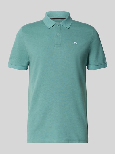 Tom Tailor Regular fit poloshirt van puur katoen Petrol - 2