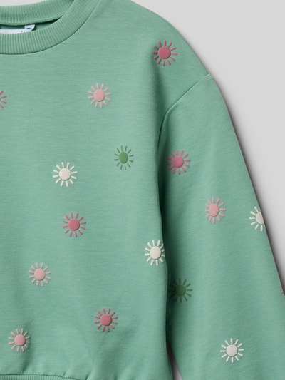 Mayoral Sweatshirt mit Rundhalsausschnitt Mint 2