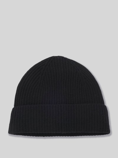 BOSS Beanie van een mix van wol en kasjmier, model 'LEAH' Zwart - 3