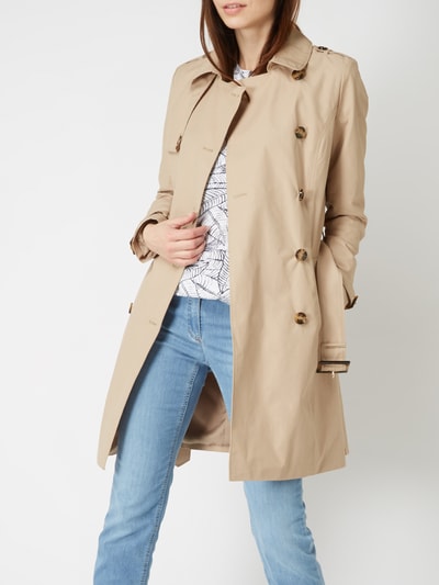 Montego Trenchcoat mit Taillengürtel Sand 3