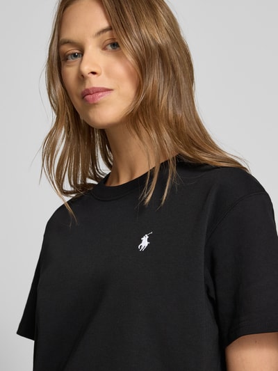 Polo Ralph Lauren T-Shirt mit Label-Stitching Black 3