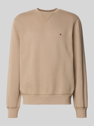Tommy Hilfiger Regular fit sweatshirt van katoenmix Kaki - 2
