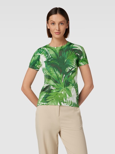 Lauren Ralph Lauren T-shirt met gebloemd all-over motief Groen - 4