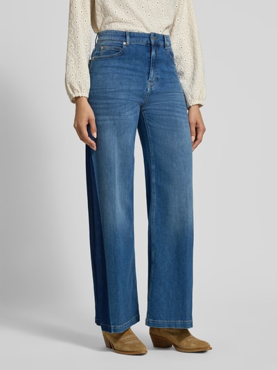 OPUS PANTS Wide Fit Jeans im 5-Pocket-Design Modell 'Mari Meadow' Marine 4