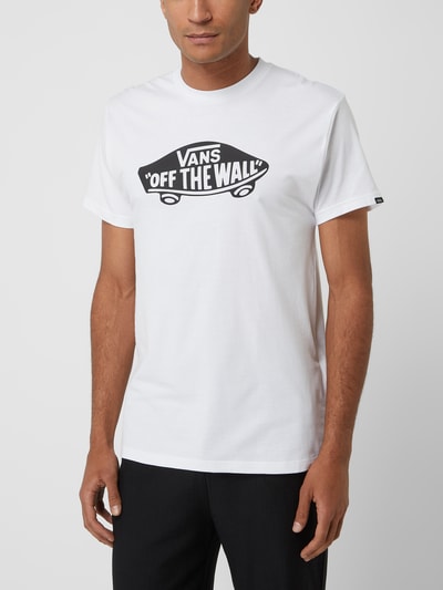 Vans Classic Fit T-Shirt mit Logo-Print  Weiss 4