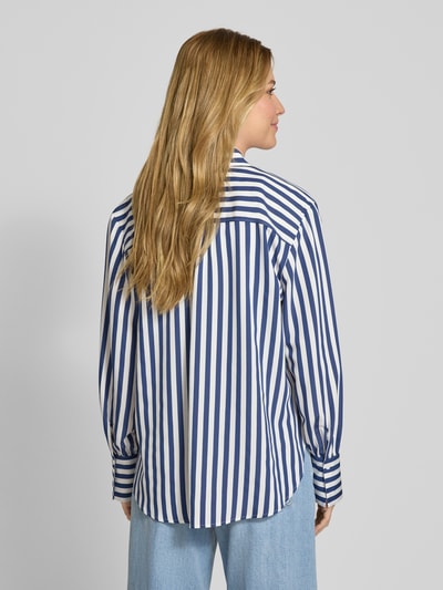 Brax Regular Fit Hemdbluse mit Sportmanschetten Modell 'Vic' Marine 5