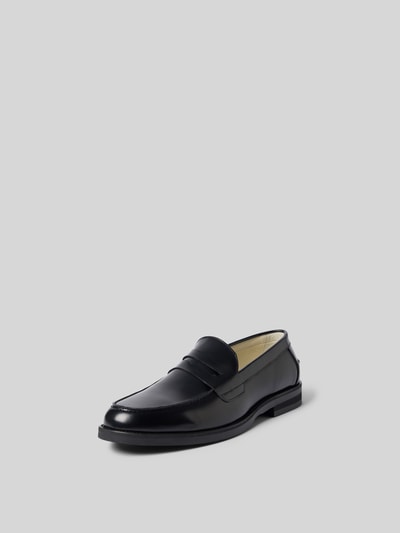 Duke & Dexter Loafer mit strukturierter Sohle Black 2